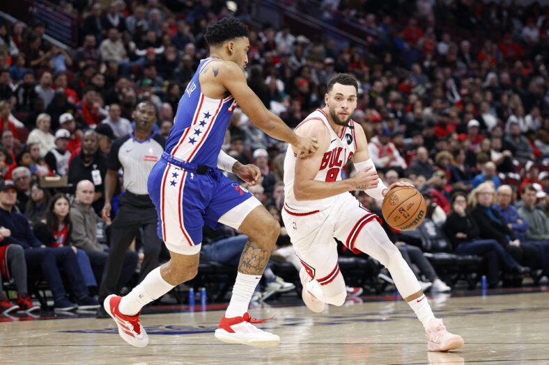 NBA: Philadelphia 76ers at Chicago Bulls