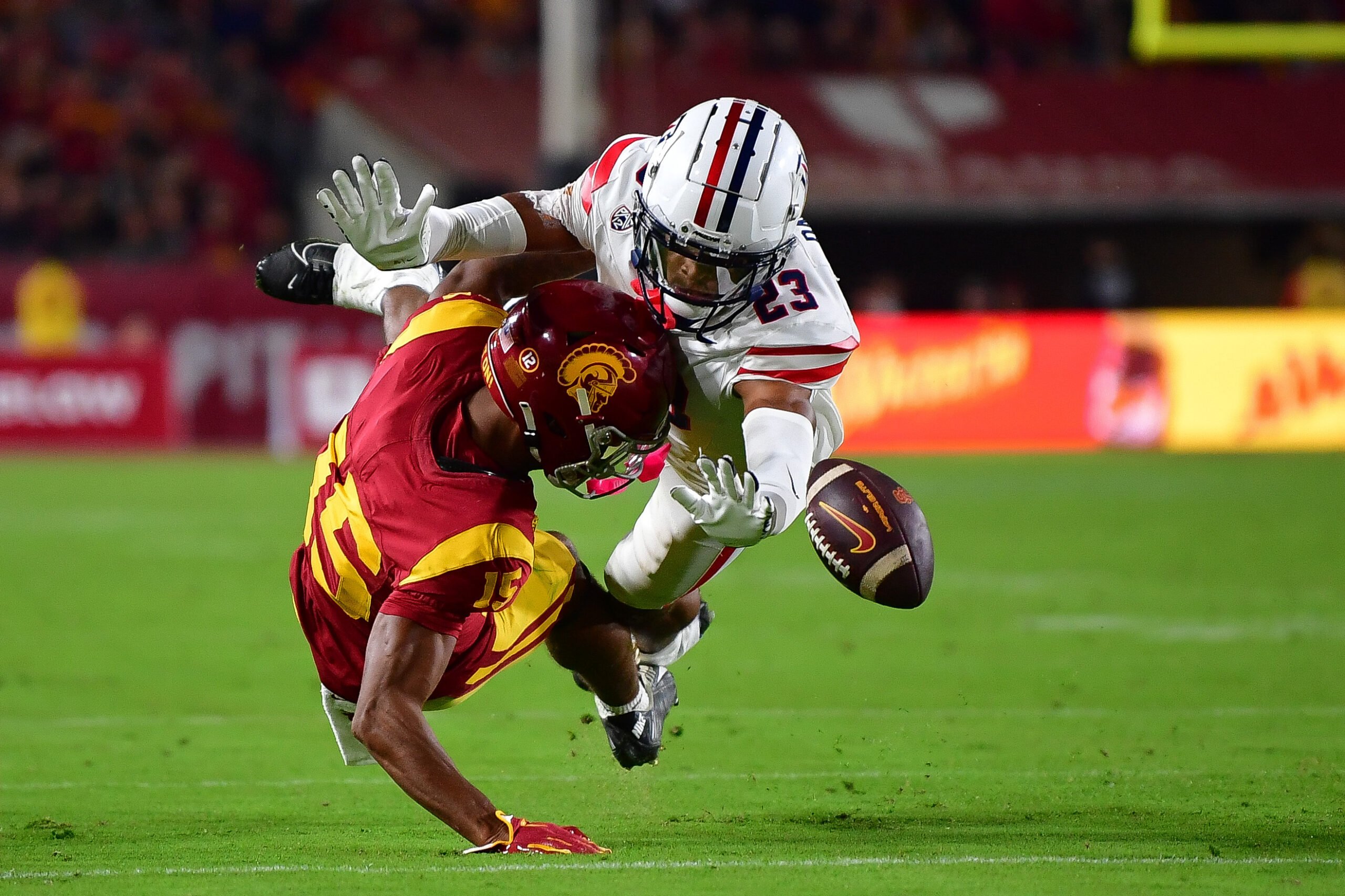 Tacario Davis Playing Against The USC Trojans In 2023