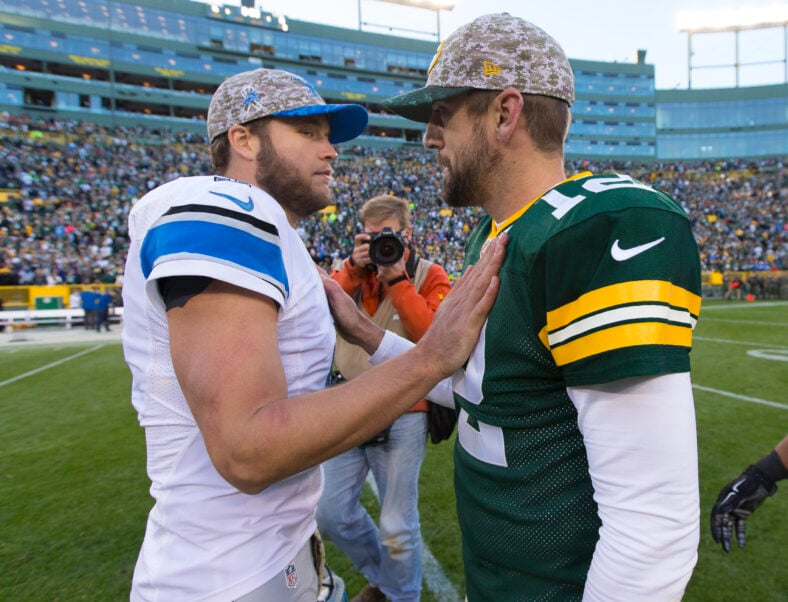 Matthew Stafford Has Opportunity To Finish Unfinished Business Against Aaron Rodgers