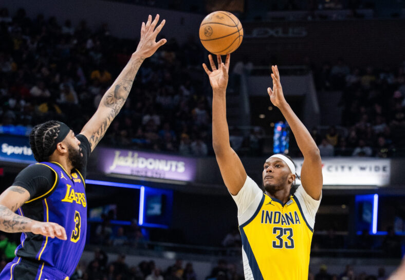 NBA: Los Angeles Lakers at Indiana Pacers