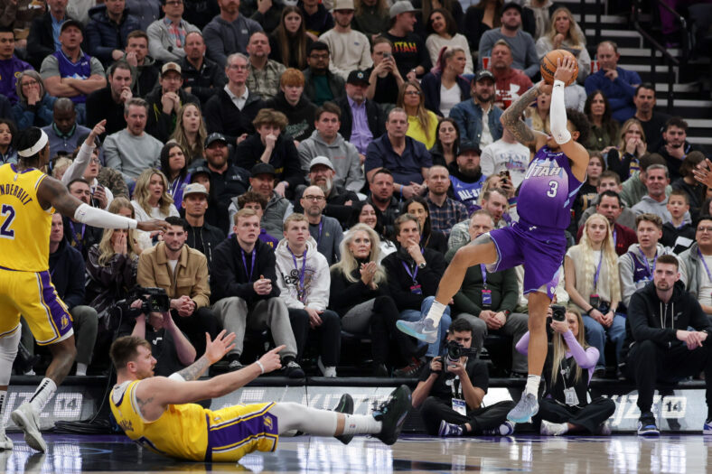 NBA: Los Angeles Lakers at Utah Jazz