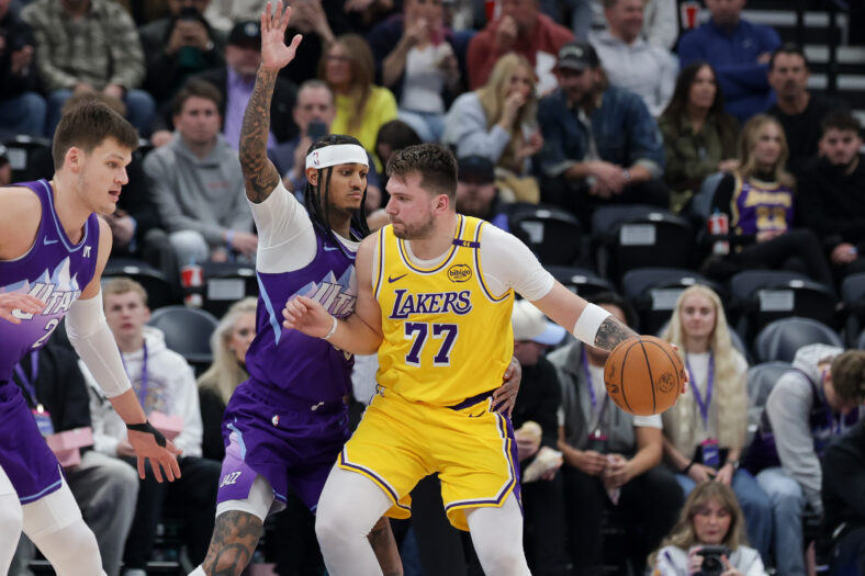 NBA: Los Angeles Lakers at Utah Jazz