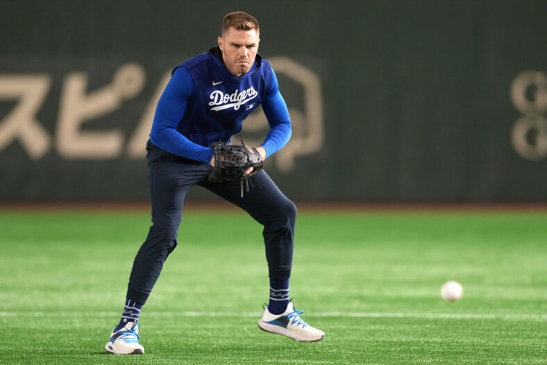 MLB: Spring Training-Los Angeles Dodgers at Yomiuri Giants