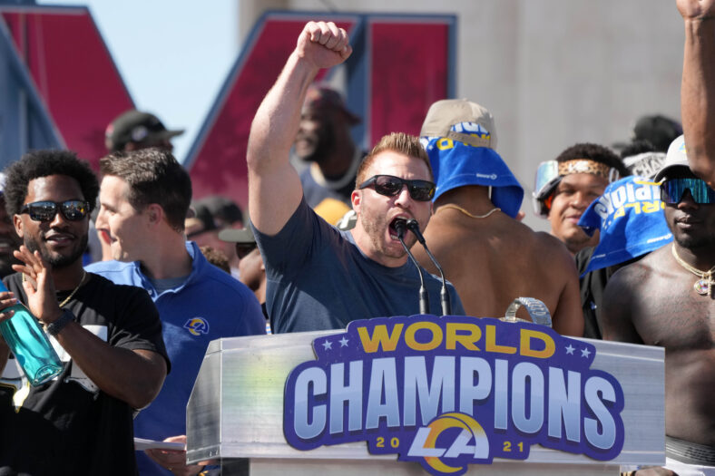 NFL: Super Bowl LVI-Los Angeles Rams Championship Parade